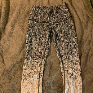 Lululemon Wunder Under Pant Hi-Rise (Dazzle Nulux)